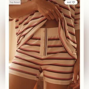 Brand New THE LYREBIRD MODALUXE HENLEY SHORTS XS